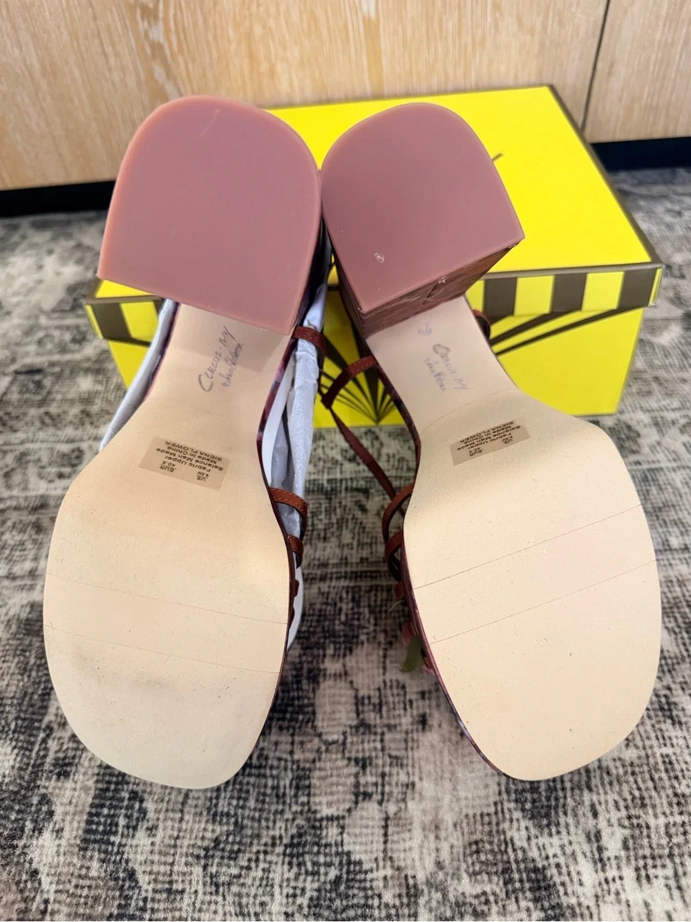 Circus NY by Sam Edelman…Sienna Flower, Merlot.  NEW, Sz 9.5